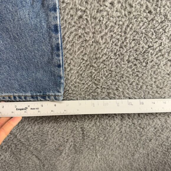 Vintage Levi's Jeans Women's 16 Reg Blue Denim Relaxed Tapered 550 Fit 32x29 90s - Picture 5 of 10